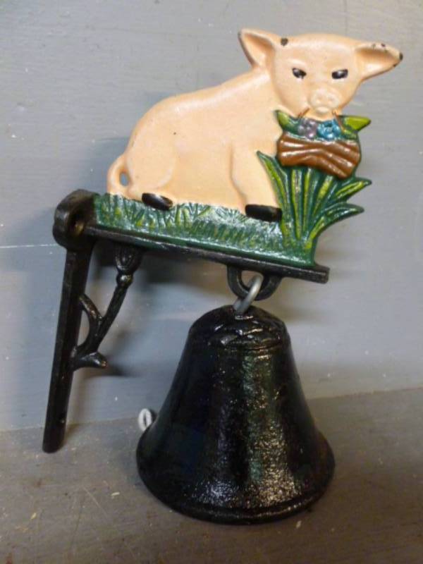 lot 108 image: Cast Iron Bell