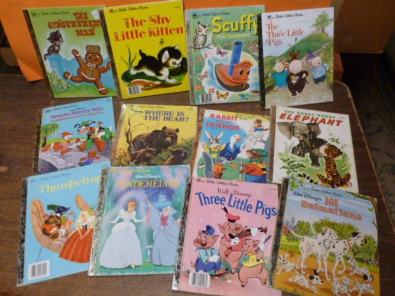 lot 120 image: Little Golden Books