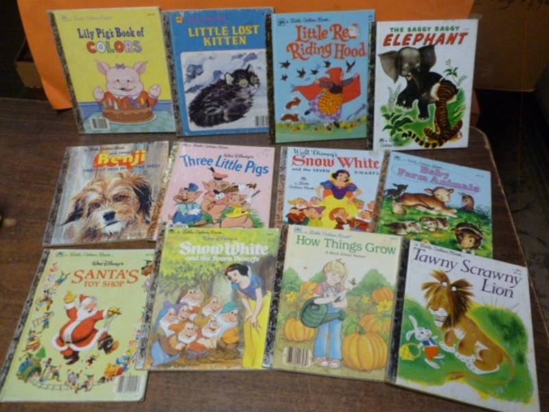 lot 122 image: Little Golden Books