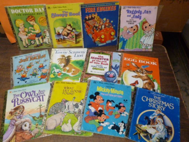 lot 123 image: Little Golden Books