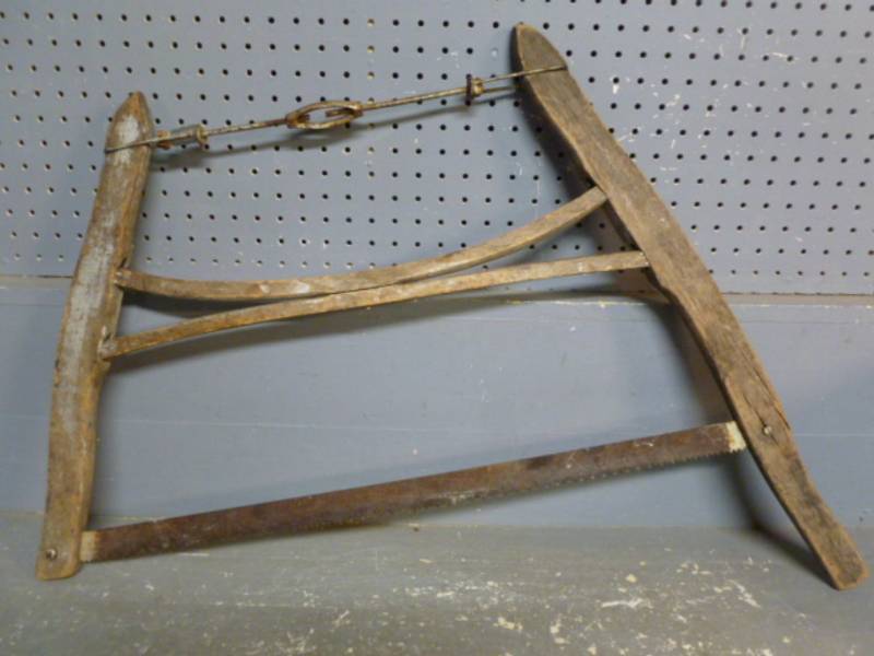 lot 125 image: Vintage Buck Saw