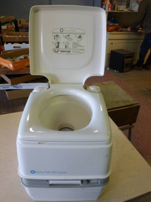lot 185 image: Portable Toilet