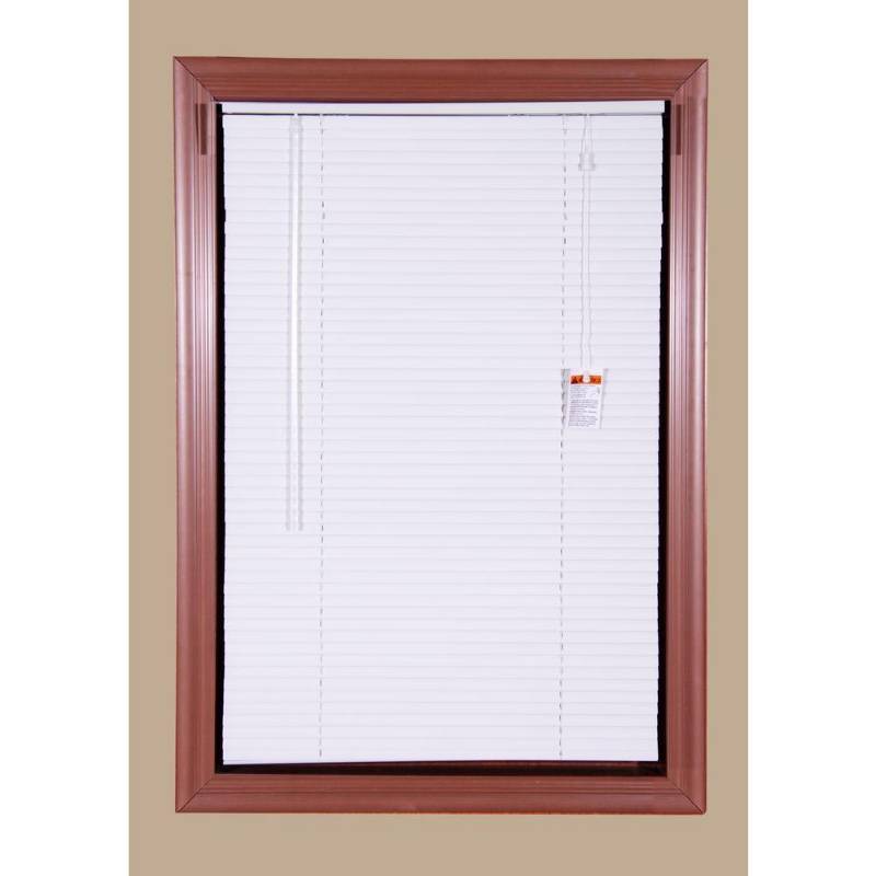 lot 220 image: 2 Cases of Hampton Bay White 1 in. Room Darkening Aluminum Mini Blind - 30 in. W x 64 in. L,  013064472 (4 BlindsCase) New in Box.