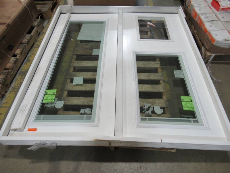 Mp Doors 72 In X 80 In Fiberglass Smooth White Left Hand