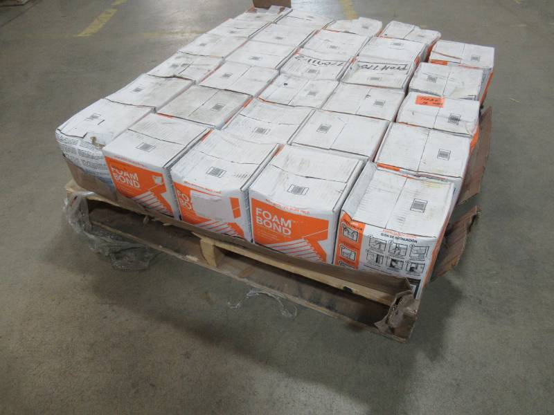 lot 182 image: 29 Boxes of Coraform Foam Bond Adhesive & Repairer Mortar, A-01