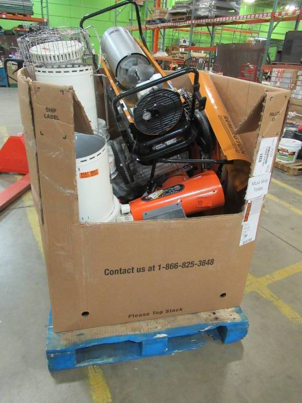 lot 46 image: WHOLESALE MIXED PALLET OF RETURNS - KAROSENE HEATERS