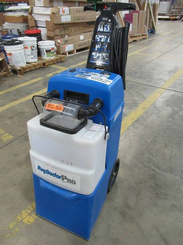 lot 54 image: RUG Doctor Pro Wide Track Deep Upright Carpet Cleaner, 95373 - Cut Cord - Untested