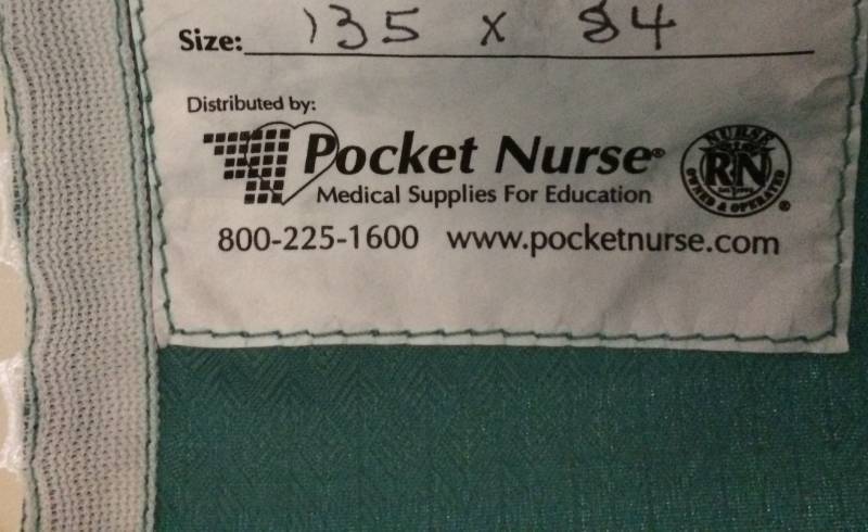 Lot Of 2 Medical Patient Room&nbspHigh Ceiling Hospital Lab Clinic Room Privacy&nbspCurtain Dividerand Tracking Rail - Like New Condition Measurements To Come