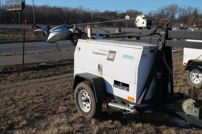 Wacker Neuson Portable Light Tower With Built In 6 KW Power Generator