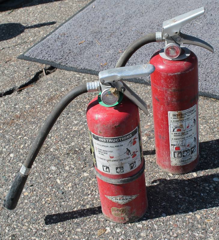 Fire Extinguishers 5 LBS Size