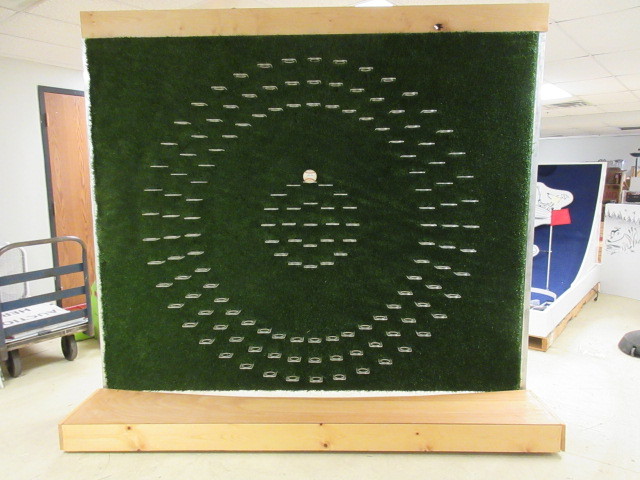 BASEBALL DISPLAY RACK