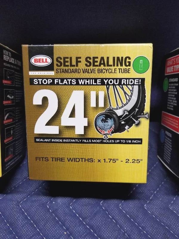 lot 64 image: Bell Self Sealing Standard Valve Bicycle Tube