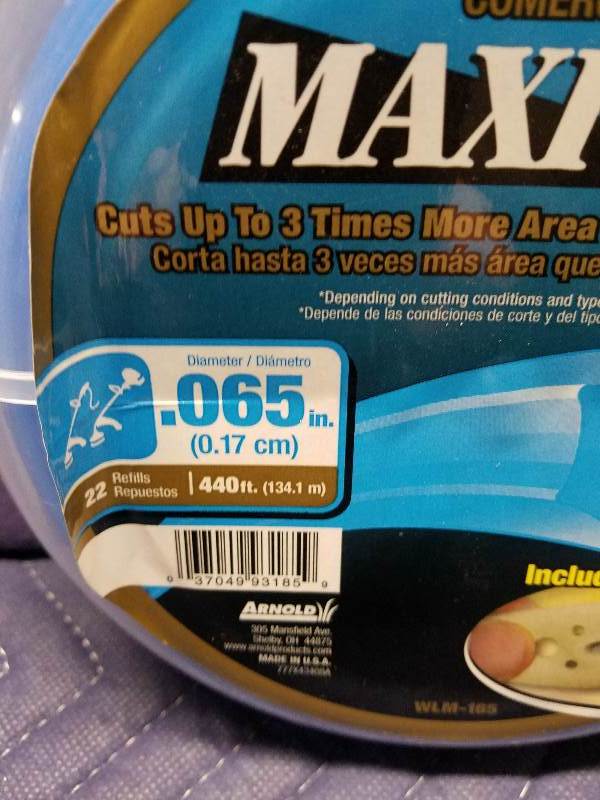 lot 110 image: Maxi Edge Trimmer Line