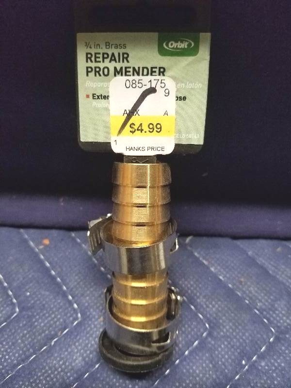 lot 143 image: Orbit 34 Brass Male Promenders