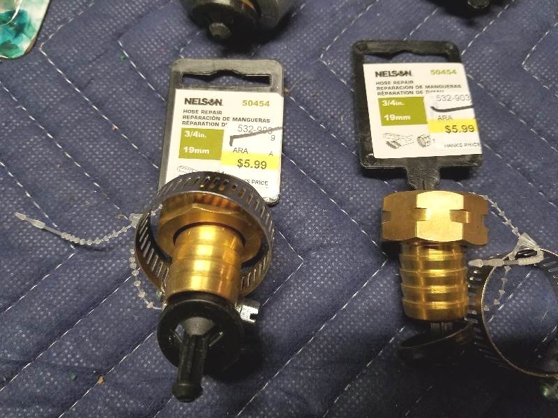 lot 151 image: Assorted Hose Connectors and Couplings