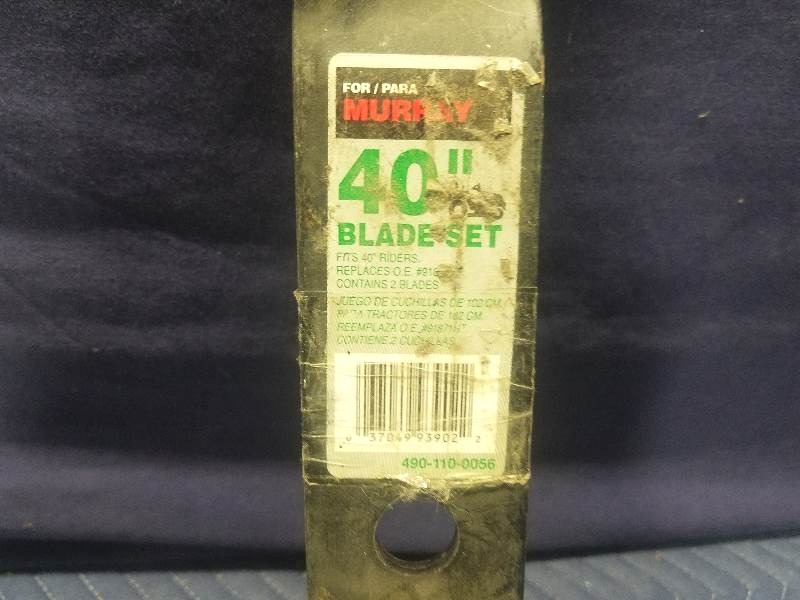 lot 160 image: Murry 40 Blade Set