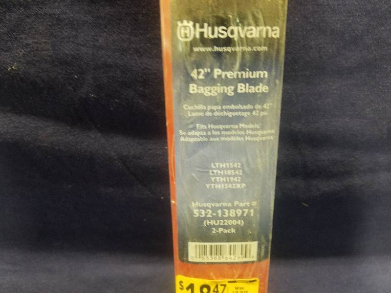 lot 161 image: Husqvarna 42 Premum Blades