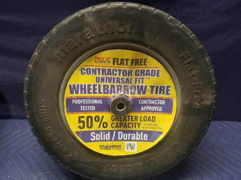 lot 10 image: Wheelbarrow Tires