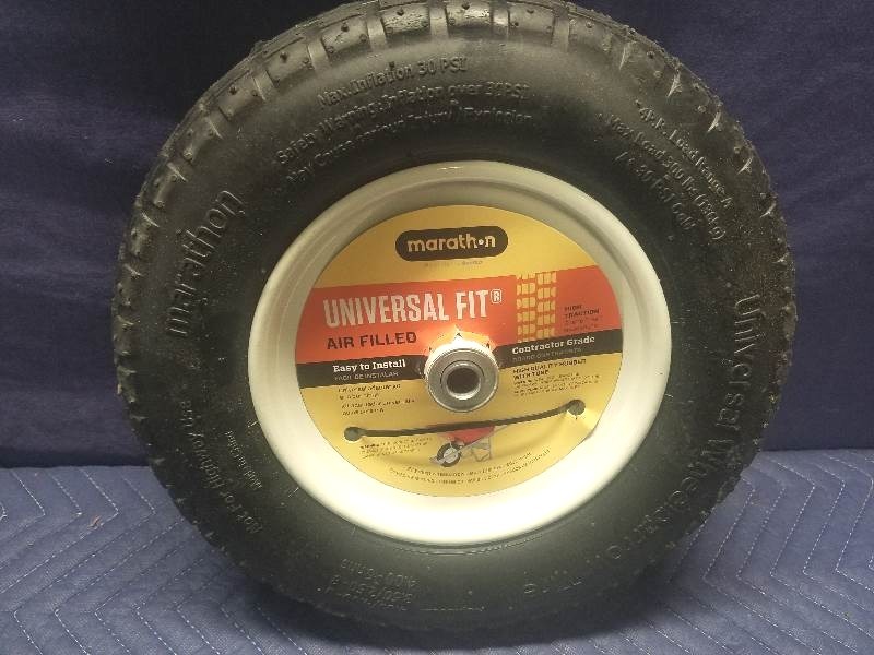 lot 181 image: Marathon Universal Wheelbarrow Tires