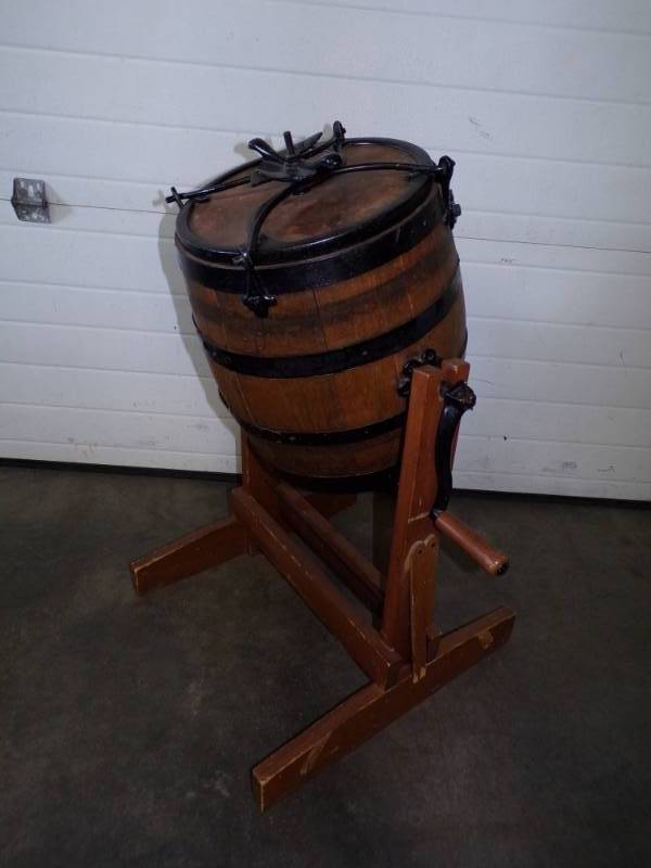 lot 3 image: Acme B Bail Churn, Pat.   Dec 17 1889