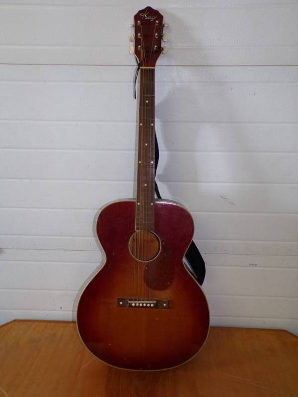 lot 18 image: Kay Steel String Guitar
