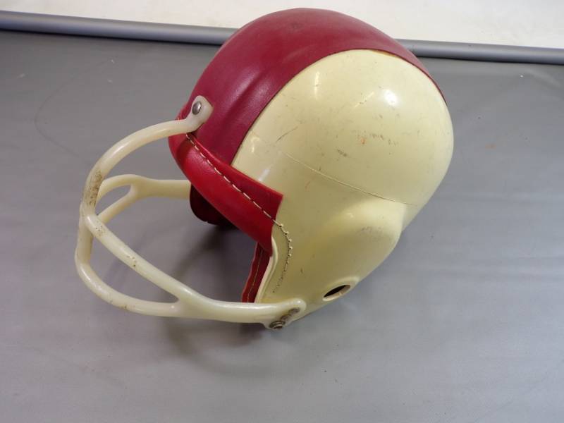 lot 41 image: 1940s Kent No. 7709 Football Helmet