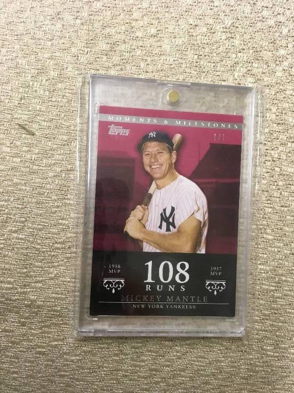 lot 40 image: Topps Mickey Mantle Moments & Milestones Card 11