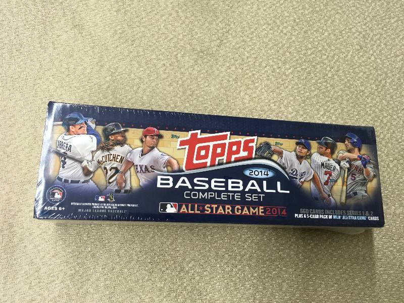 lot 48 image: 2014 Topps Baseball Complete Set - Factory Sealed