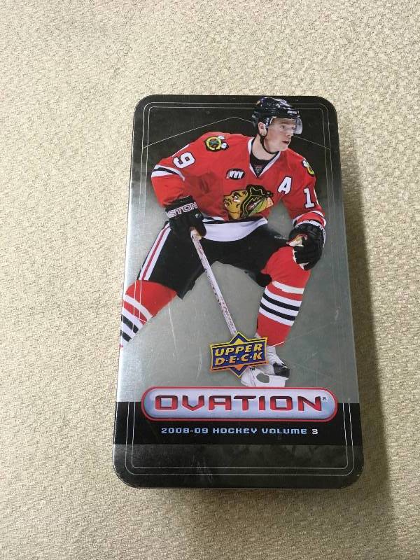 lot 70 image: Upper Deck Ovation 08-09 Hockey Card Set
