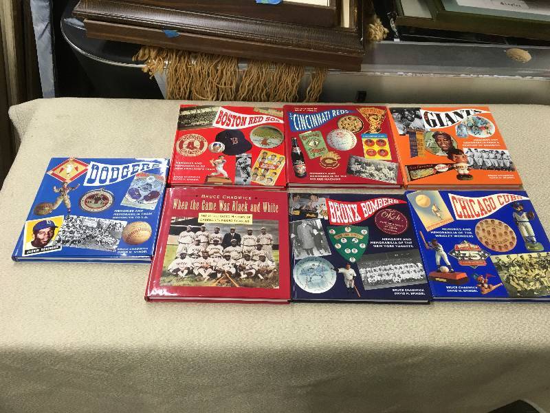 lot 89 image: Seven Baseball Team Books
