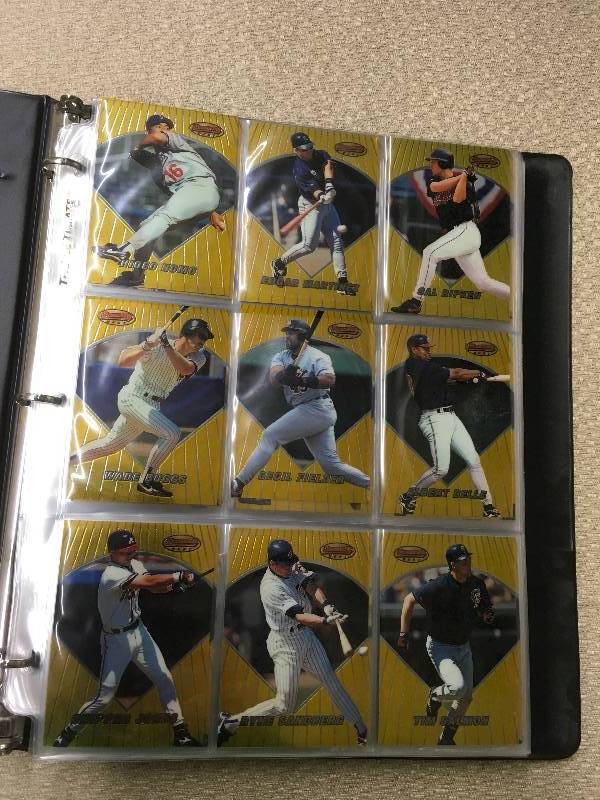 lot 97 image: MLB Cards Album - Bowman Chrome Set