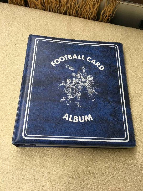 lot 12 image: NFL Card Album