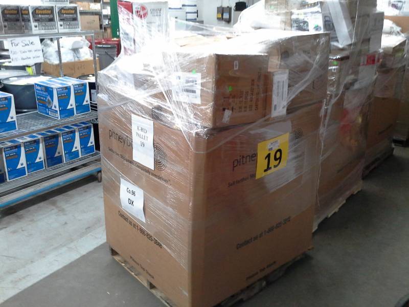 Pallet of Returned Items