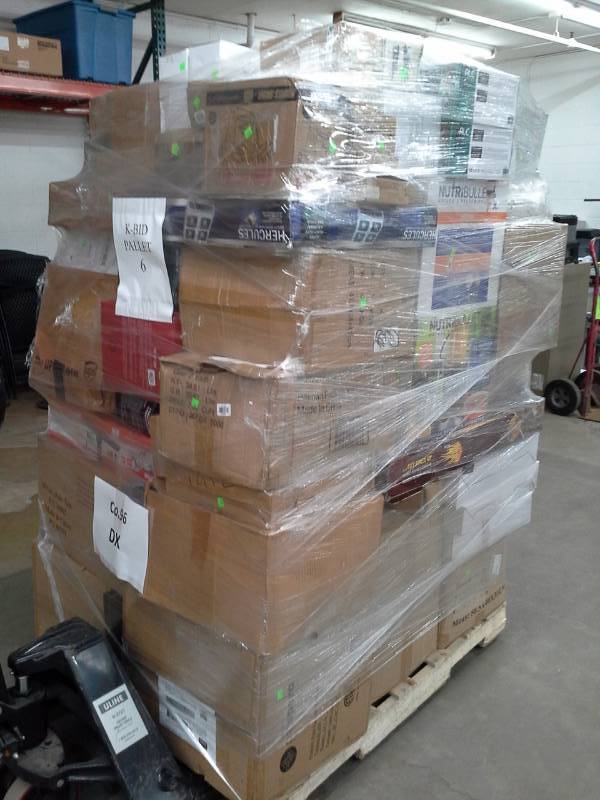 Pallet of Returned Items