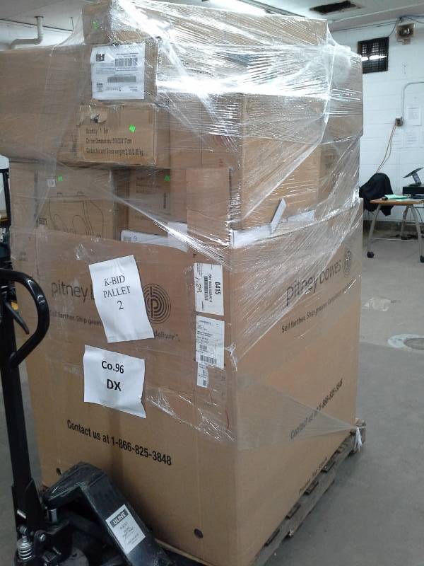 Pallet of Returned Items