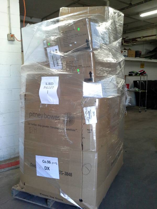 Pallet of Returned Items