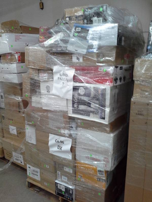 Pallet of Returned Items
