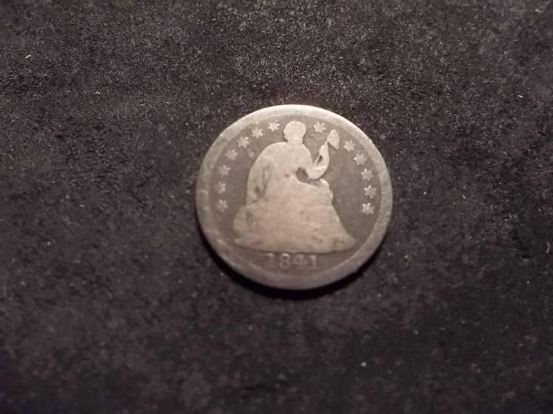 1841 Half Dime