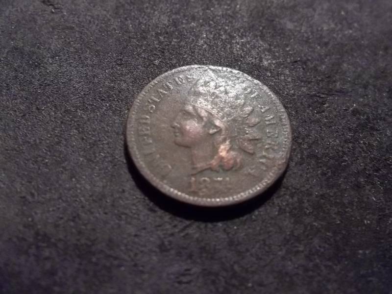 1874 Indian Head Cent