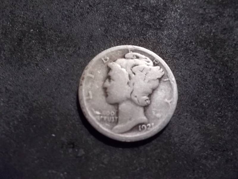1921 Mercury Dime