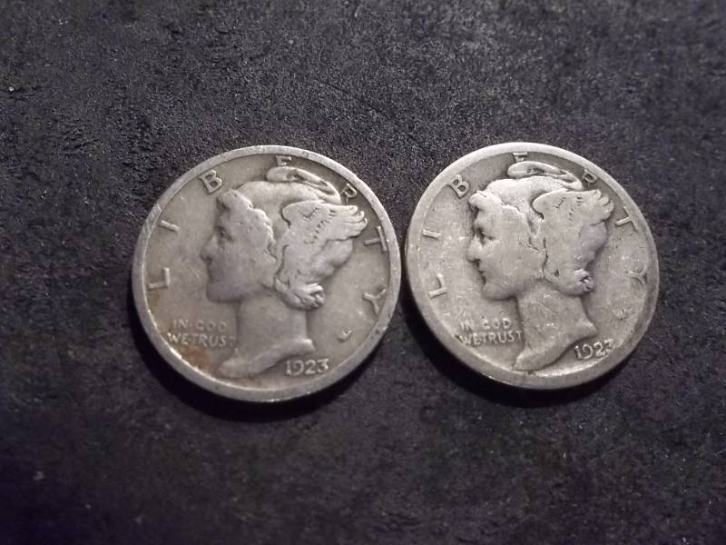 1923,1923 S Mercury Dimes