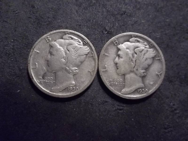 1930, 1930 S Mercury Dimes