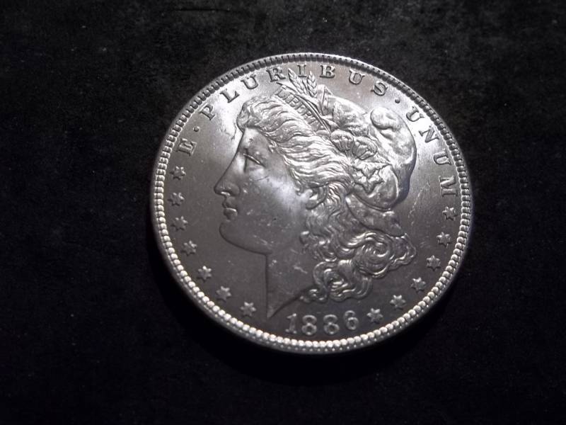 1886 Morgan Silver Dollar