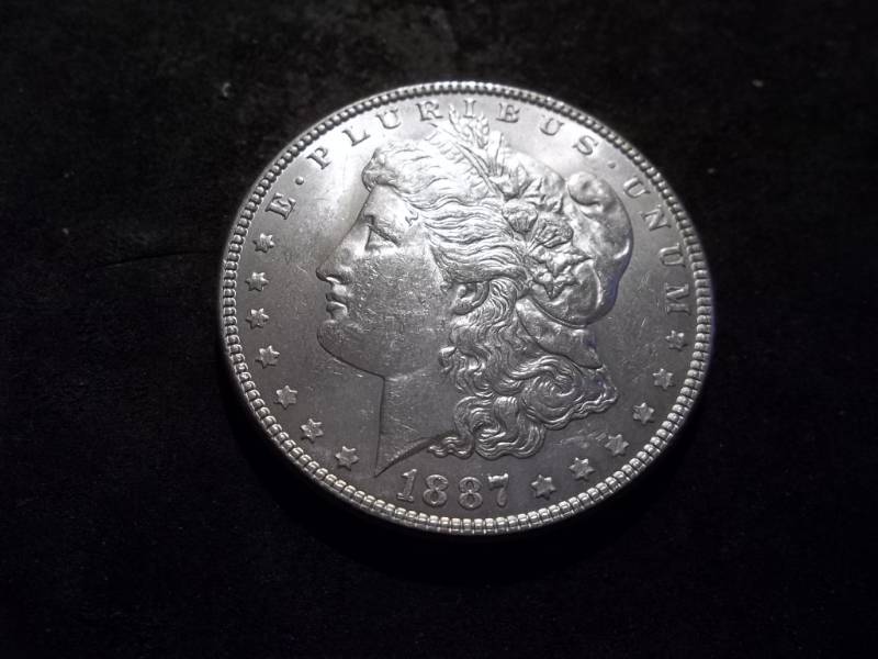 1887  Morgan Silver Dollar