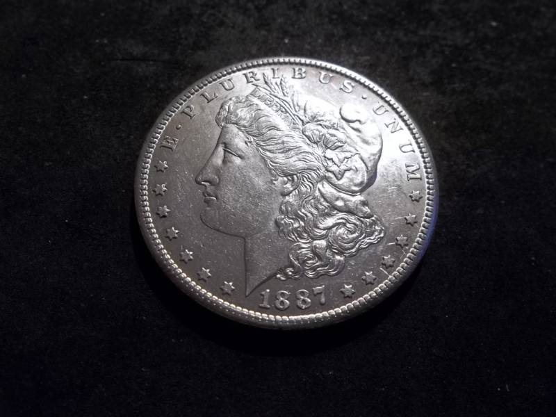 1887 S Morgan Silver Dollar