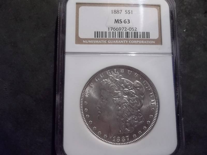 1887  Morgan Silver Dollar
