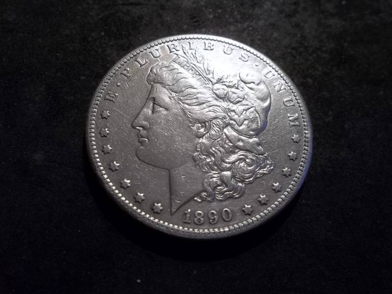 1890 S  Morgan Silver Dollar