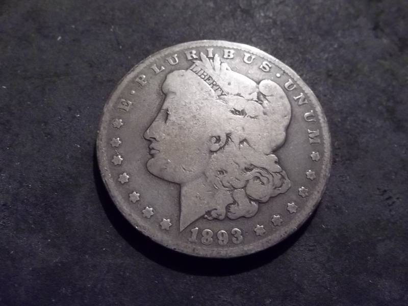 1893 Morgan Silver Dollar