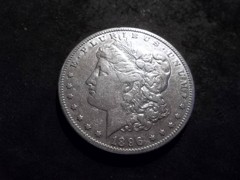 1896 O Morgan Silver Dollar