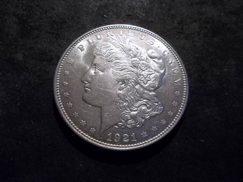 1921 D Morgan Silver Dollar